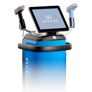 InMode device with Morpheus8 handpieces